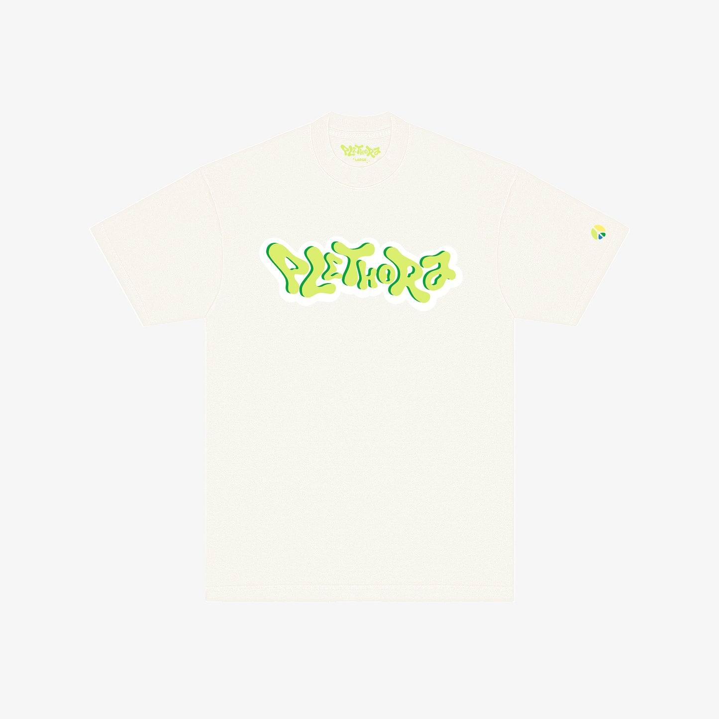 PLETHORA "Wave" Logo Tee - Avocado
