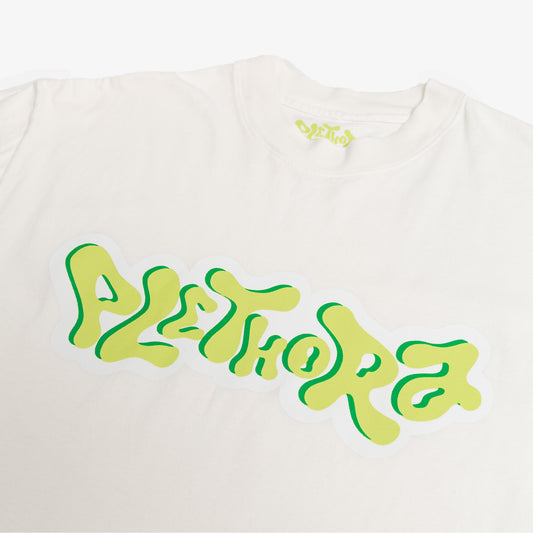 PLETHORA "Wave" Logo Tee - Avocado