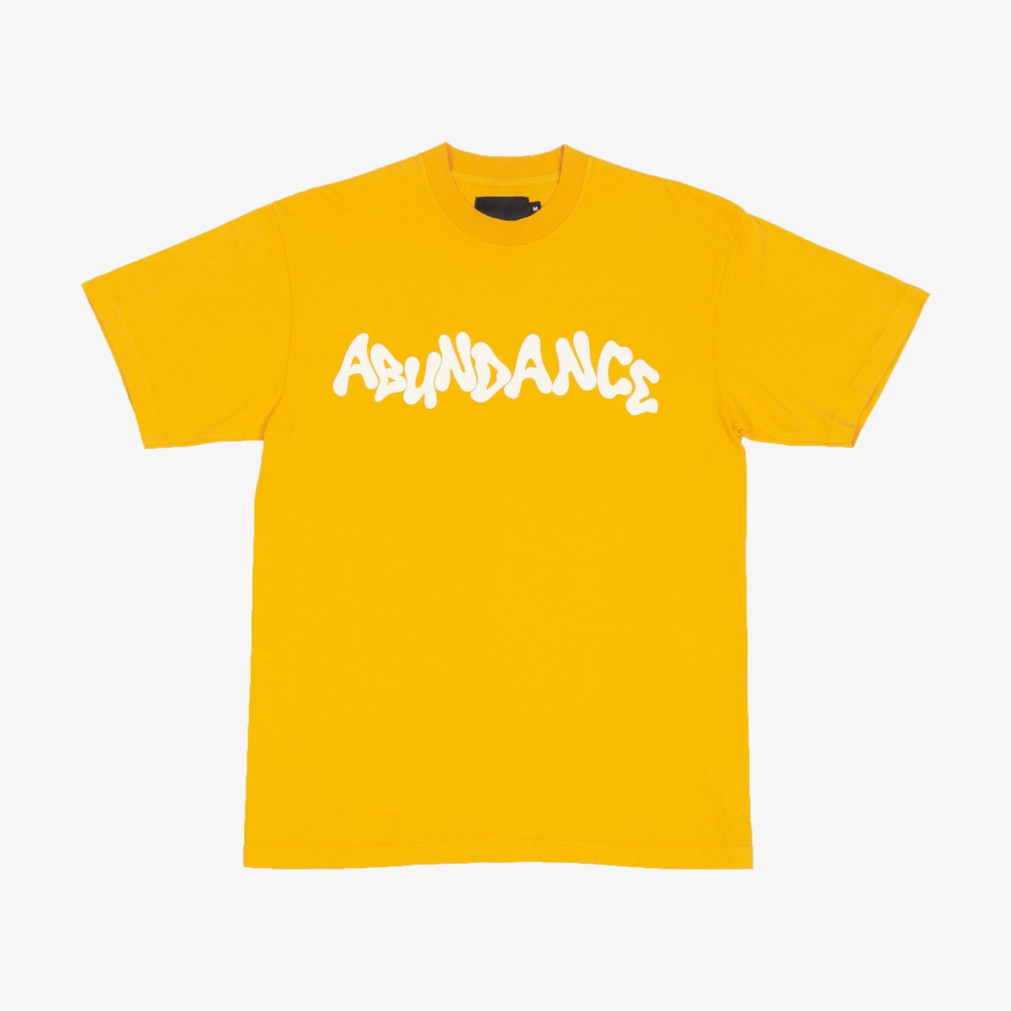 ABUNDANCE "Wave" Logo Tee - Gold