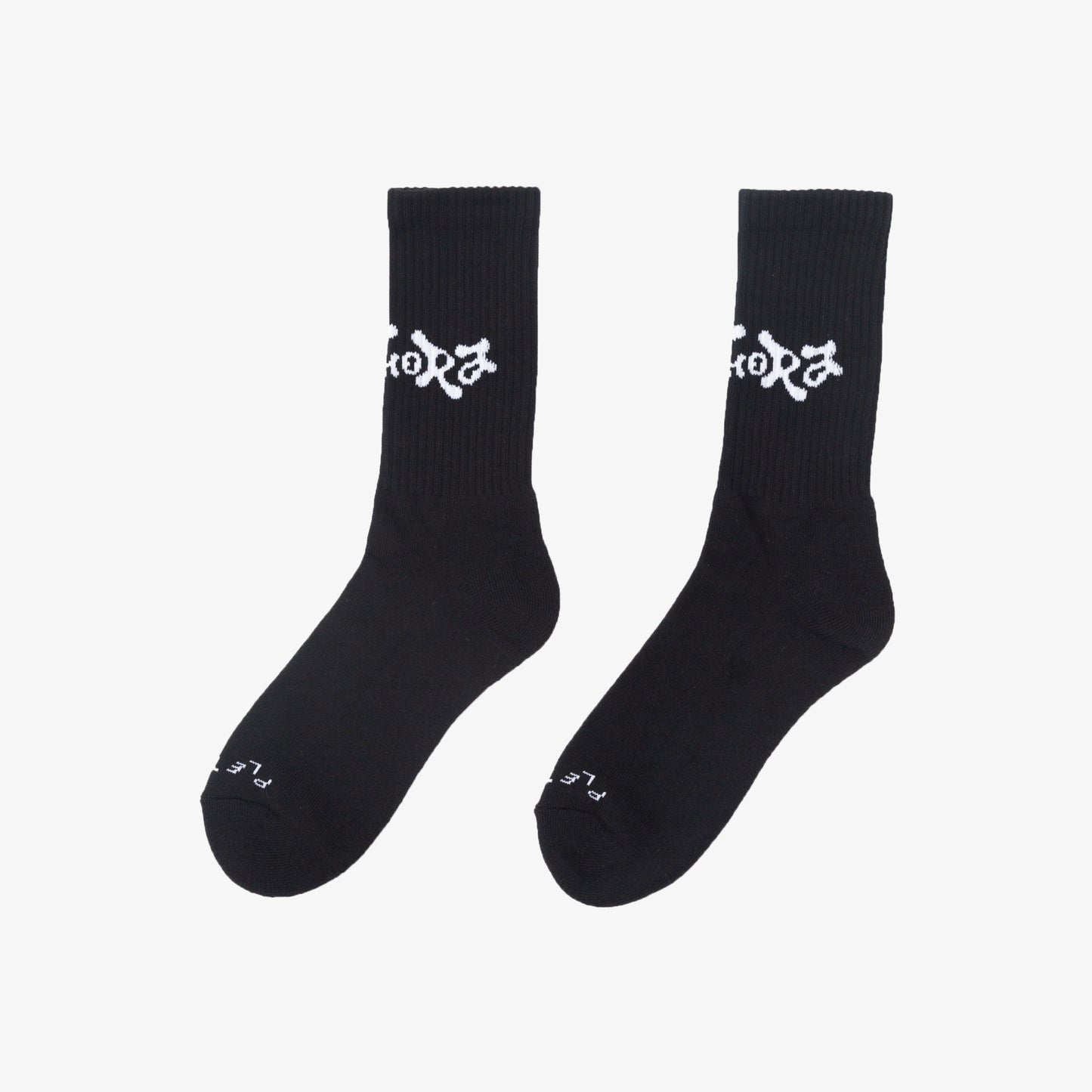 PLETHORA "Wave" Socks - Black / White