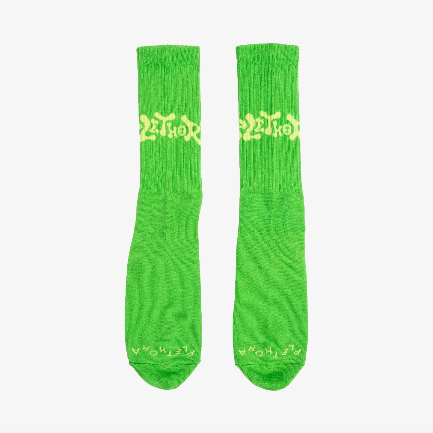 PLETHORA "Wave" Socks - Green Bean