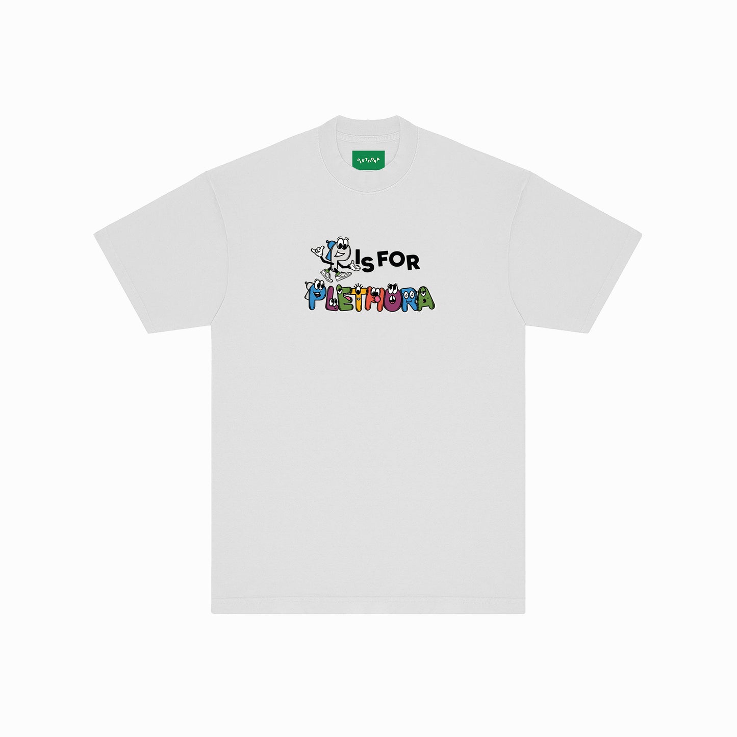 "P is for PLETHORA" Tee - Tertiary