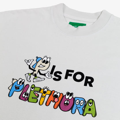 "P is for PLETHORA" Tee - Tertiary